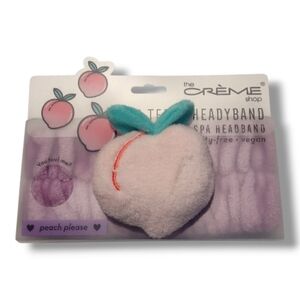 The Crème Shop Peach Please 3D Teddy Headband